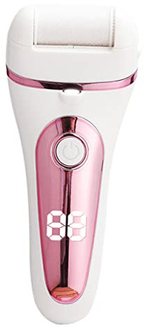 BELLIFFY pédicure grattoir à pied électronique ponceuse à pied décapant électrique broyeur remover pedicure electrique kit anti-callosités professionnel meuleuse de pied abdos rose