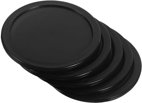 KOMBIUDA 5 Stück Air-Hockey-Pucks Tischhockey-Pucks Kunststoff-Hockey-stück Air-Hockey-Tisch-zubehör