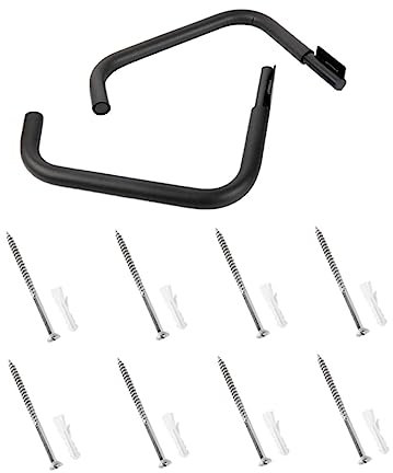 Abaodam Supports Muraux pour Kayak Crochets de Rangement Robustes en Aluminium Faciles à Installer 1 Ensemble pour Amateurs et Stockage de Kayak d'Intérieur