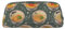 AQRJLPO Egg Cup Noodle Ramen Print Leather Pencil Case with Silver Zipper, Multi-Use Cosmetic & Stationery Organizer, Waterproof Desk Storage Pouch for School, Office & Travel Gifts