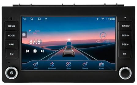 Android 15 Car Stereo for Saab 9-3 93 2007-2011 Double Din Car Radio Wireless Carplay Multimedia Android Auto 7'' Touch Screen GPS WiFi Bluetooth