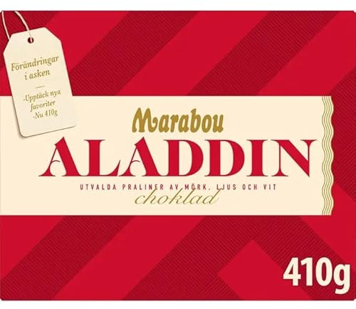 Aladdin Schokoladenmischung Geschenkbox von Marabou 1 Schachtel × 410 g