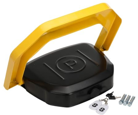 YILIKISS Parkplatzsperre Mit Fernbedienung, Parkpfosten Klappbar Elektrisch, Elektronische Parksperre, Parkplatzsperren, Parkbügel Klappbar, Ferngesteuerter Parkpfosten, Parkplatzsperren