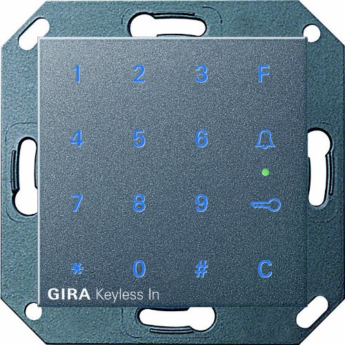 Gira 260528 Keyless In Codetastatur System 55, anthrazit