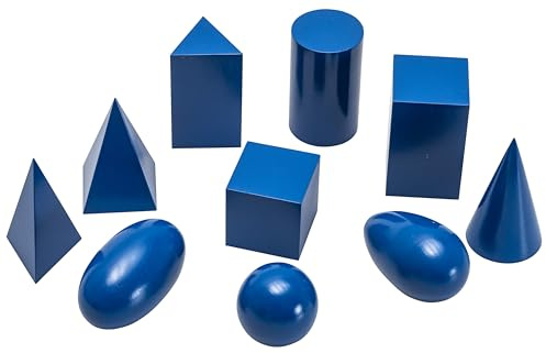 Betzold - Geometrische Körper aus Holz - Geometriekörper Montessori-Lernmaterial
