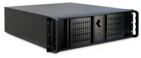Inter-Tech 3U-3098-S Support Noir
