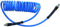 EWO Druckluft-Spiralschlauch 10m 16.8 bar