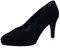 Paul Green Damen Pumps Schuhe Pumps Veloursleder Elegant Klassisch Uni Damen Schuhe, Schwarz, 39 EU