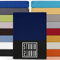 STUDIO Basic Spannbettlaken 90x200cm – Jersey-Spannbetttuch aus 100 % gekämmter Baumwolle – Marine – Öko-Tex Zertifiziert, bügelfrei & elastisch – für Matratzen 15–25 cm