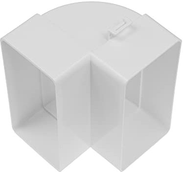 Vent Systems 150 x 75 mm rechteckiger 90° Kanalverbinder – vertikaler Rohreinlass, Auslasskupplung – Heizung, Kühlung, Lüftungsanschluss – HVAC-System-Kanaladapter