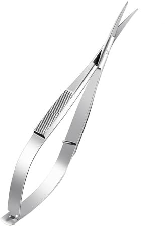 Tijeras Profesionales para Uñas,Tijeras cejas,Ahorro de Mano de Obra, Comodidad,Precisión,Extra Afiladas,Acero Inoxidable,para Cejas, Pestañas, Uñas y Piel Seca