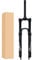 ZECHAO 140mm Travel Air Supension Front Fork,27.5/29inch Mountain Bike Suspension Forks 1-1/8 Lightweight Alloy 9*100mm Quick Release Fork Accessories ( Color : Straight Manual Lock , Size : 27.5inch