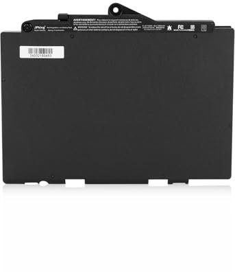 JPking SN03XL Batterie pour HP EliteBook 725 G3 725 G4 820 G3 820 G4 800514-001 800232-241 800232-271 800232-541 HSTNN-DB6V HSTNN-I42C HSTNN-L42C SN03044XL 854109-850 11.4V 44Wh