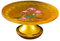 SEIBES Buddhistisches Zubehör, 6,9 Zoll chinesischer Glas-Obstteller Buddha Home Lotus Tribut Teller buddhistische Lieferungen