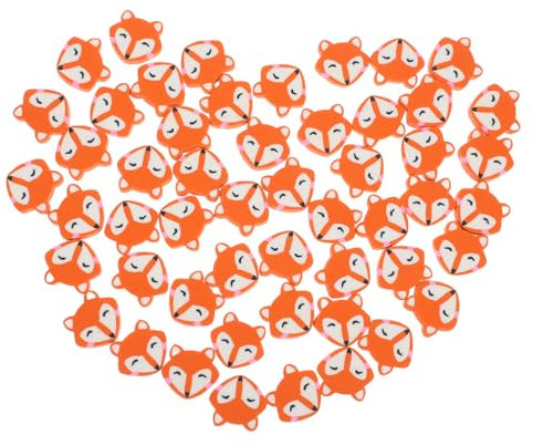 NUOBESTY 50 StüCke Kleine Fuchs Radiergummis Fuchs Thema Radiergummi FüR Studentisches Schreiben Malerei