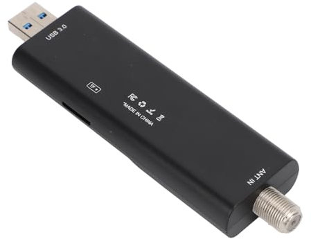 USB 3.0 HD TV Tuner, ATSC TV Tuner Box, Digital Converter Box for TV Support USB Multimedia Hard Drive, Digital Terrestrial Signal Tuner Support 4K OTA Channel Broadcasting