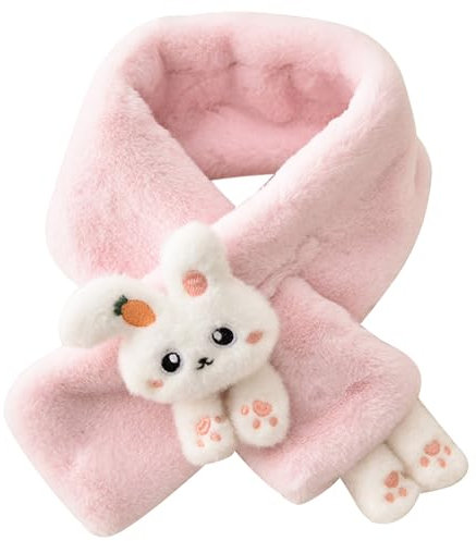 Watreketal Halstuch,Winter Kind Teens Cartoon Schal Pelzigen Warmen Weichen Plüsch Schals Mädchen Jungen Verdicken Infant Outdoor Walking Schal