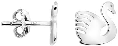 SOFIA MILANI - Damen Ohrringe 925 Silber - Schwan Ohrstecker - E2798