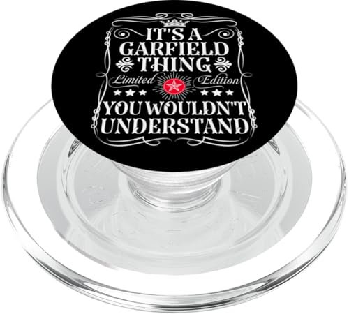Garfield Name It's A Garfield Thing You Wouldn't Understand PopSockets PopGrip für MagSafe