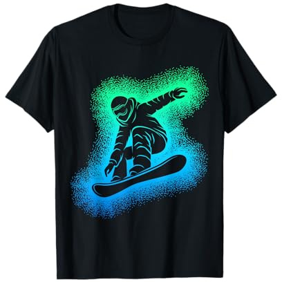 Snowboard Snowboarding Kids Boys Men T-Shirt