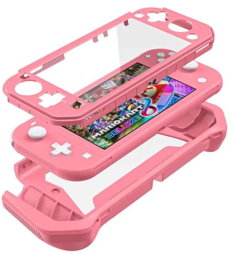 Housse de Protection Compatible avec Switch Lite 2019, Coque de Protection pour Switch, en TPU Souple, Mince, Compatible avec Console Switch et Joy Con, pour Switch Lite
