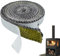 3m x 10mm Flat Stove Rope,Self-Adhesive Heat Resistant Glass Seal Tape|Fiberglass Rope Seal for Wood Stove Door,Fireplace Chimney-Durable Burner Gap Filler,Easy Install Strip for Log Burners