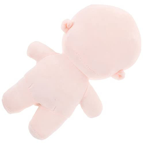 Milisten Unfertige Plüschpuppe mit Skelett DIY Körperpuppe für Kreative Bastelprojekte Liebevolle Stoffpuppe für Tragbar Gestalten Langlebig und Sicher