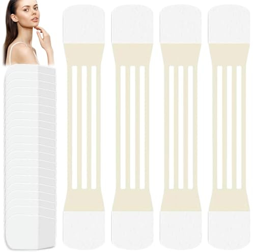 Instant Lift Necktape,20pcs Face Lifting Tape,Halshebeplatte Nackenband Skin Lifting Tape,Unsichtbar Neck Lifting Tape,Gesichts Hals Lifting Klebeband,Neck Tape
