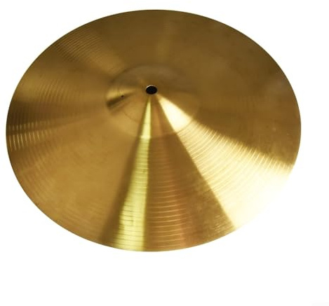 Drum Becken, 6 Größen 6/8/10/12/14/16 Zoll Splash Crash Hi‑Hat Brass Set, Bright Attack And Balanced Sustains, Becken Für Jazz, Übungsräume (14 Zoll)