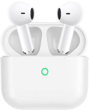 Wireless Earbuds, Bluetooth 5.3 Headphones in Ear buds with HiFi Stereo, with 4 ENC Noise Cancelling Mic, 36H Playtime Wireless Earphones, IPX8 Waterproof Touch Control for Sports, Work, and Leisur