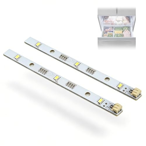 Zlokdraxy Kühlschranklampe LED, Kompatibel mit Gorenje Kühlschrank Ersatzteile, Kühlschrank Lichtleiste für Rongsheng/Hisense E349766 MDDZ-162A 1629348 DC12V 2W