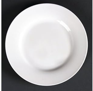 Olympia Lumina Wide Rimmed Round Plate - 152mm 6'' (Box 6)