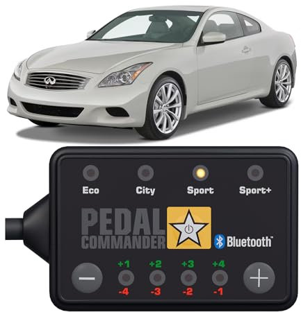 PEDAL COMMANDER für Infiniti G37 2008-2015 Stufenheck Coupé Cabriolet GT S Premium Package und alle anderen Modelle 3.7L Nur Benzin - GasPedal Tuning Zubehör