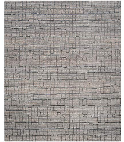 SAFAVIEH Area Rug 8x10 - Valencia Collection - Large - Grey & Multi, Boho Chic Distressed Design, Non-Shedding & Easy Cleaning, Ideal for Living Room, Bedroom, Office, Dining Space (VAL202C)