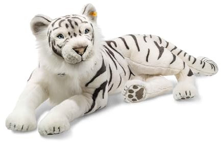 Steiff 75742 - Tuhin, der weiße Tiger, Weiß, 110 cm