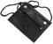 GoBago Branco kleiner Leder Brustbeutel Brusttasche Security Wallet super Flach (schwarz)