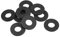 sourcing map Goma Plana Arandelas 18mm OD 8mm ID 1,5mm Grosor para Grifo Tubería Agua Manguera, Paquete de 10