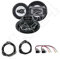 LSP-Set: Crunch GTI52 2-Wege 130 mm Koaxial Lautsprecher-Paar + Lautsprecherkabel und Ringe für Opel Corsa B+C •Opel Tigra •Opel Meriva Einbauort: Türe Front