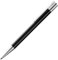 LAMY scala Kugelschreiber 279 – Kuli aus Edelstahl in der Farbe Piano-Schwarz, mit Drehmechanik – Mit Großraummine – Strichbreite M