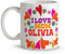 LolaPix Tazas Día de la Madre Personalizada. Regalos Día de la Madre. Regalos Originales. Varios diseños. Capacidad 330ml. Love Mom