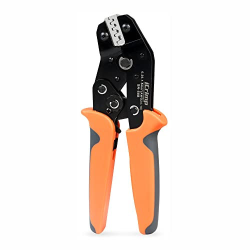 iCrimp SN-58B Ratschen-Crimpzange 0,25-1,5 mm² AWG24-16 für Dupont,TE,JST,Molex-Terminal