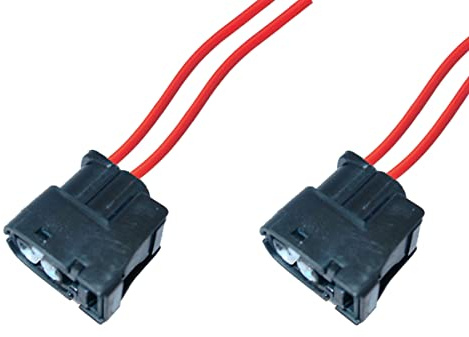 Greenspirits KFZ Ersatz Stecker Zündspule Benziner 1JZ 2JZ 1UZ 4AG 3SG RX7 (2 x FEMALE) mit Kabel 7283-8226-30, 7283822630, 90980-11246, 9098011246