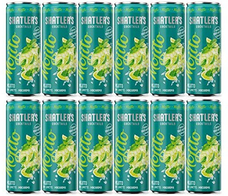 Shatler´s Cocktail Paket Mojito Alu_Dose (12x0,25l) incl. 3EUR Dosenpfand