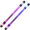 2 Stück Rotierend Penspinning Stift LED Drehend Rotationsstift Rutschfest Beschichtung Stift Rotierend Kugelschreiber Ohne Stiftmine Stressabbau Spielzeug (Schwarz, Blau, Einfach Stil)