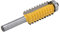 Fraise à colle à joint de doigt, fraise à joint anti-rebond au sol CNC sans débris robuste pour portes de bricolage pour étagères pour tables de menuisier(8 * 30mm)