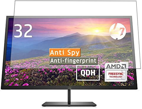 Vaxson Anti Spy Schutzfolie kompatibel mit HP Pavilion 32 QHD 4WH45AA#ABJ 32 Monitor Display folie folien Displayschutzfolie （ nicht Panzer Schutz Glas folie SchutzGlas nicht PanzerGlas ） Neue