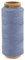 100 Meter Baumwollkordel 1,0 mm, Kordel Schnur Baumwolle Bindfaden Bäckergarn Geschenkband (0183 - Stahlblau)