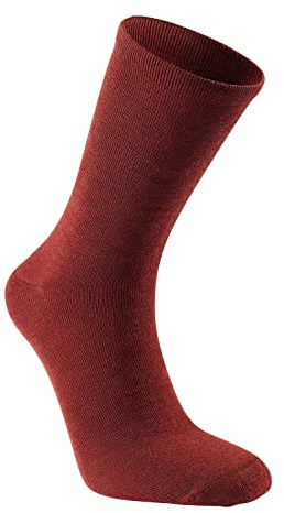 Woolpower Liner Socks Classic - Merinowollsocken (Rust Red, 40-44)