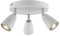 IMPTS Deckenstrahler 3 Flammig, Strahler Deckenleuchte Weiß Deckenlampe Spot inkl. LED GU10 Lampen 3W Warmweiß 250LM, Modern Spotleuchte Deckenspot für Küche, Wohnzimmer, Schlafzimmer
