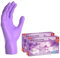 ARNOMED Guanti monouso viola, guanti in nitrile S, 200x guanti monouso nitrile (2 scatole), guanti in nitrile senza polvere e lattice, guanti per alimenti, guanti nitrile taglie XS, S, M, L e XL